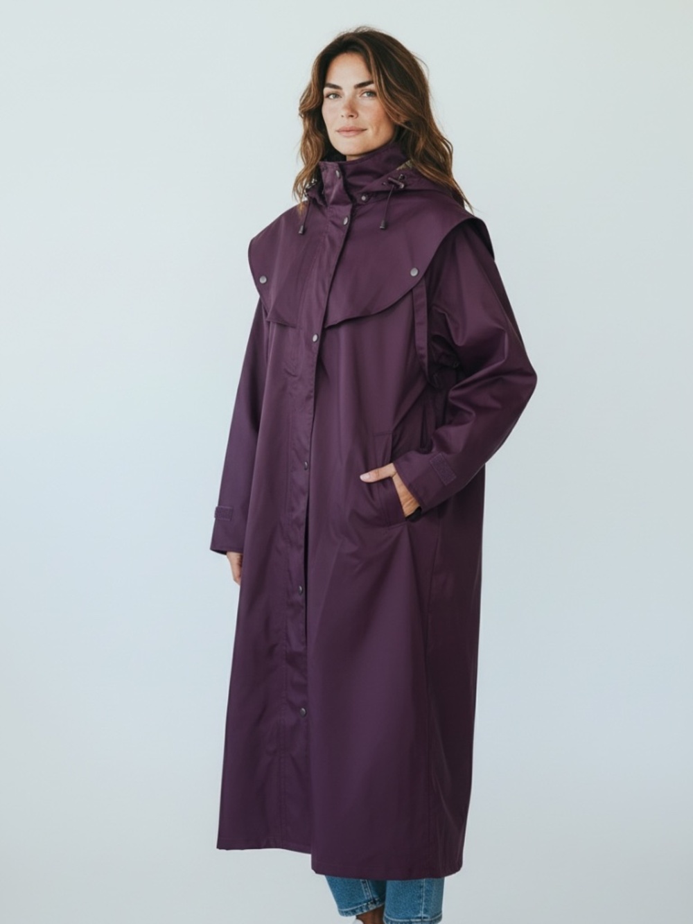 $266 Donegal Ladies Waterproof Full Length Coat